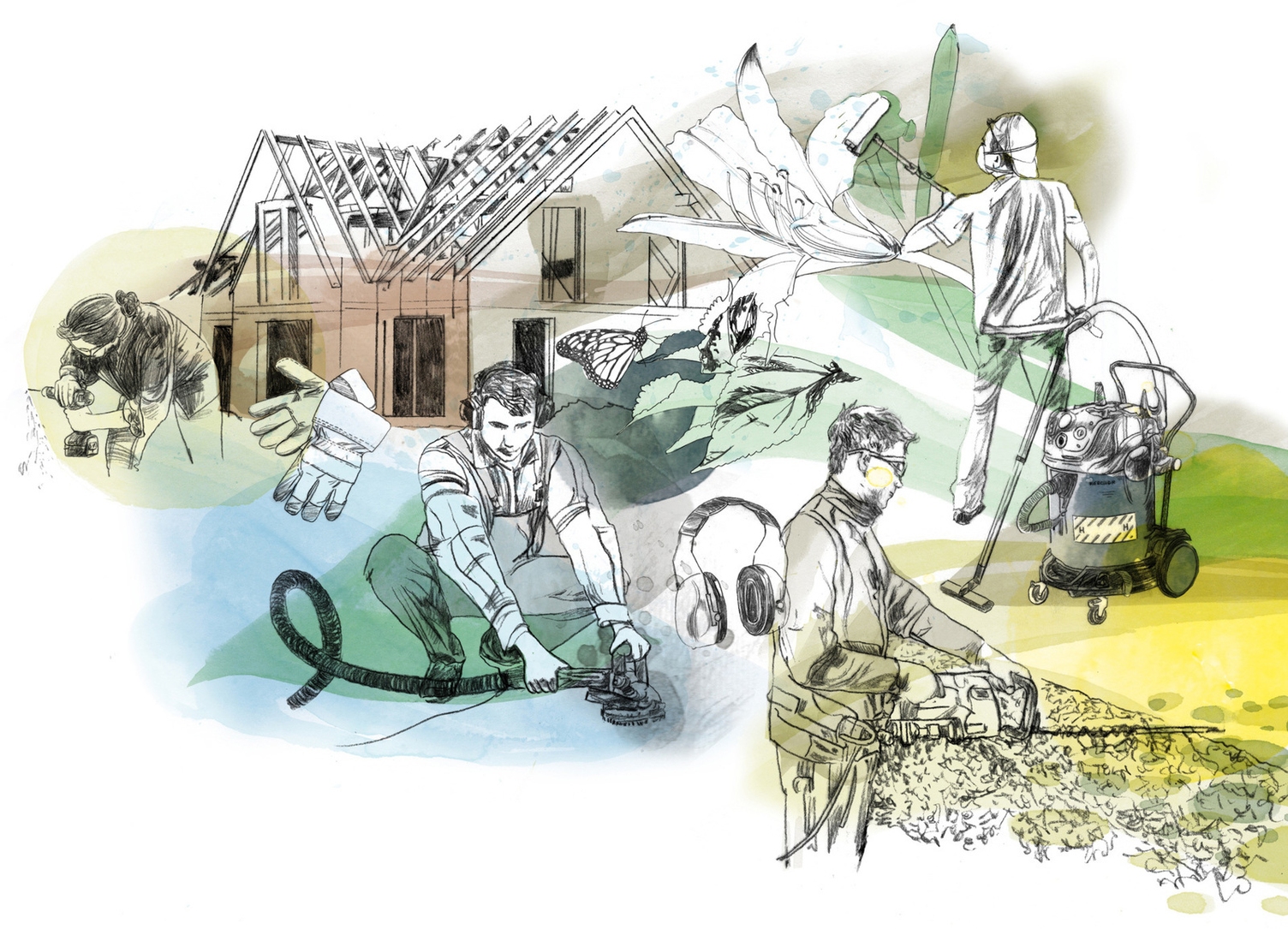 Sauberkeit im und ums Haus Sauberkeit im und ums Haus