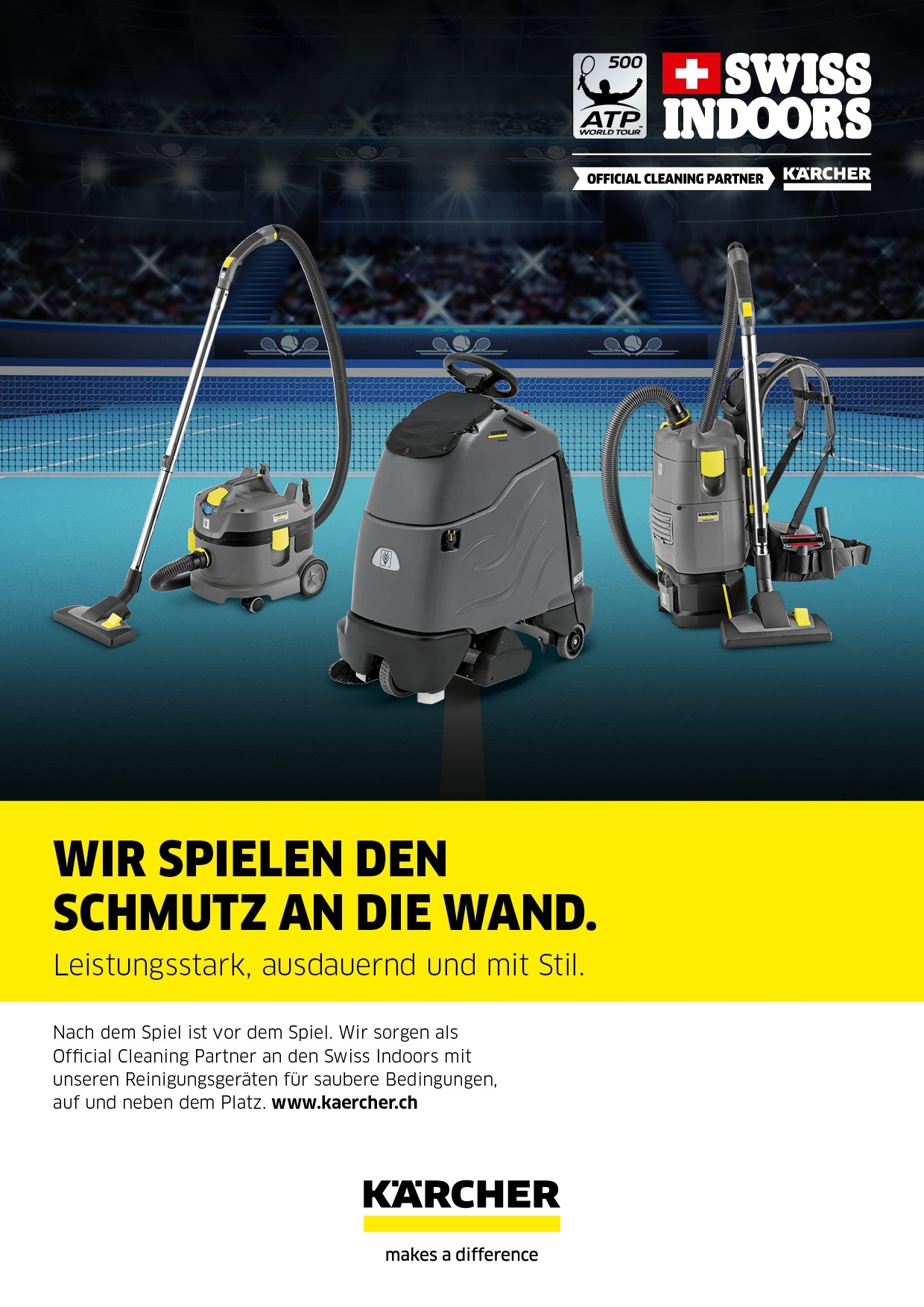 Inserat Swiss Indoors Basel 2018