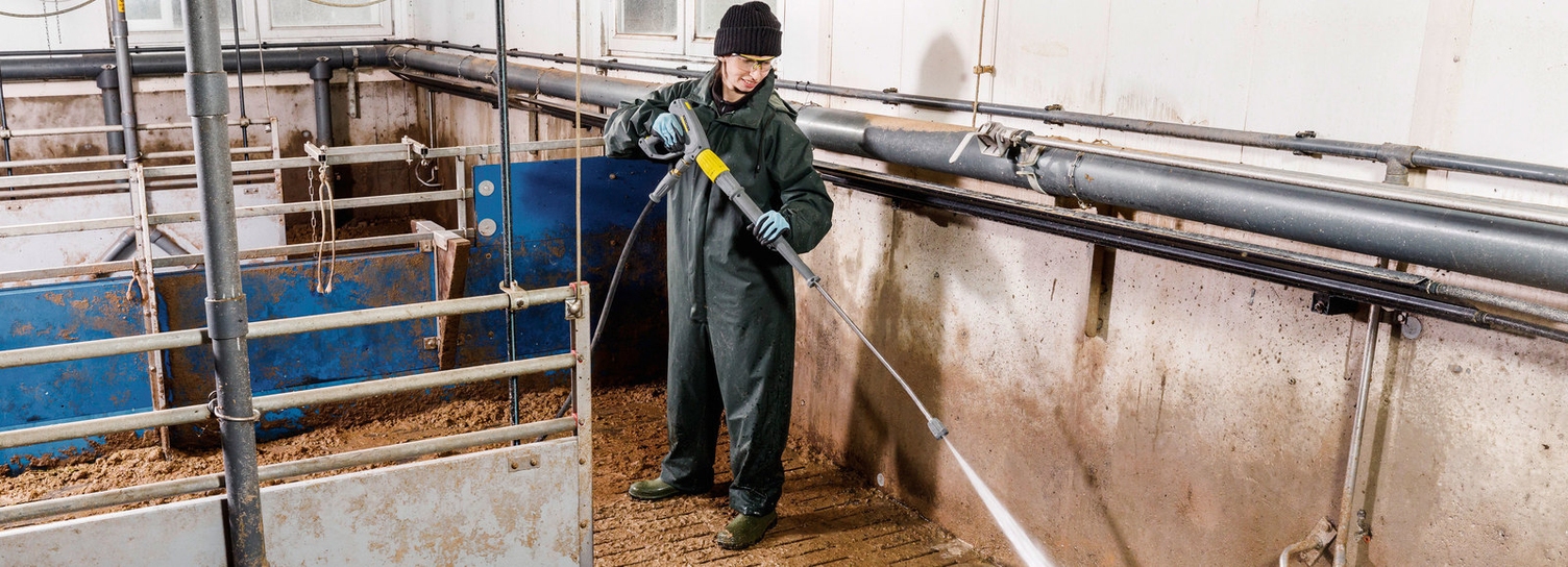 Reinigung in der Landwirtschaft: Ferkelaufzucht und Schweinemast Reinigung in der Landwirtschaft: Ferkelaufzucht und Schweinemast