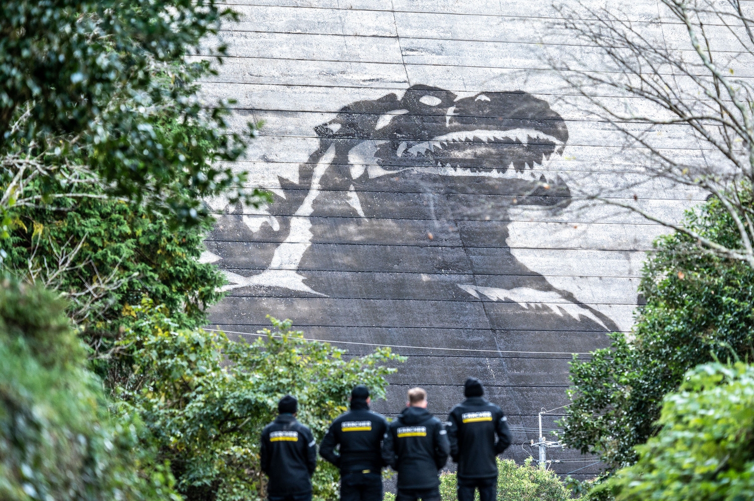 Godzilla ist eine berühmte japanische Filmfigur
