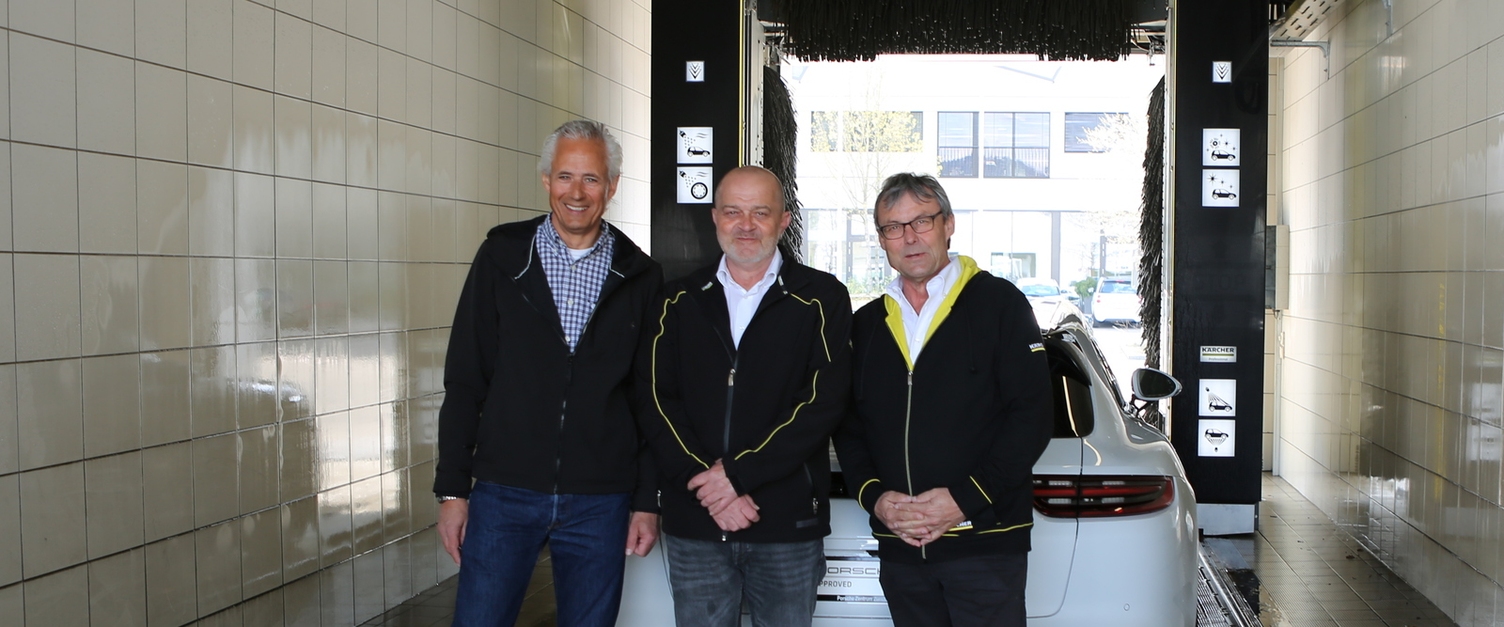 Alex Schelling avec Marcel Beljean et Michael Hagen