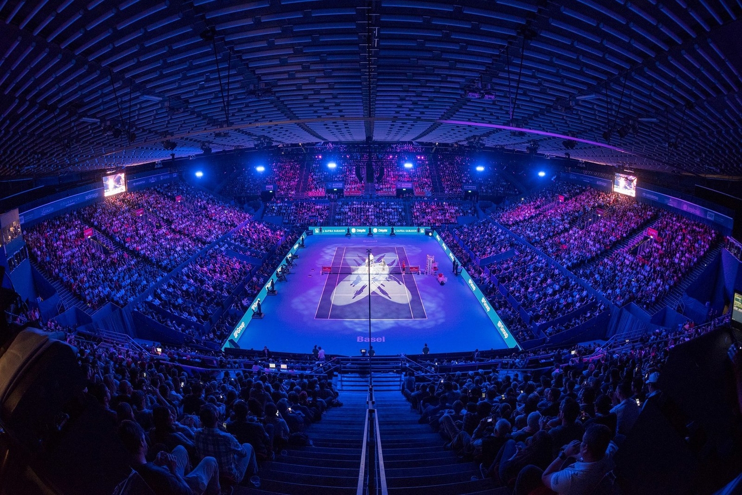 Traumfeld an den Swiss Indoors Basel