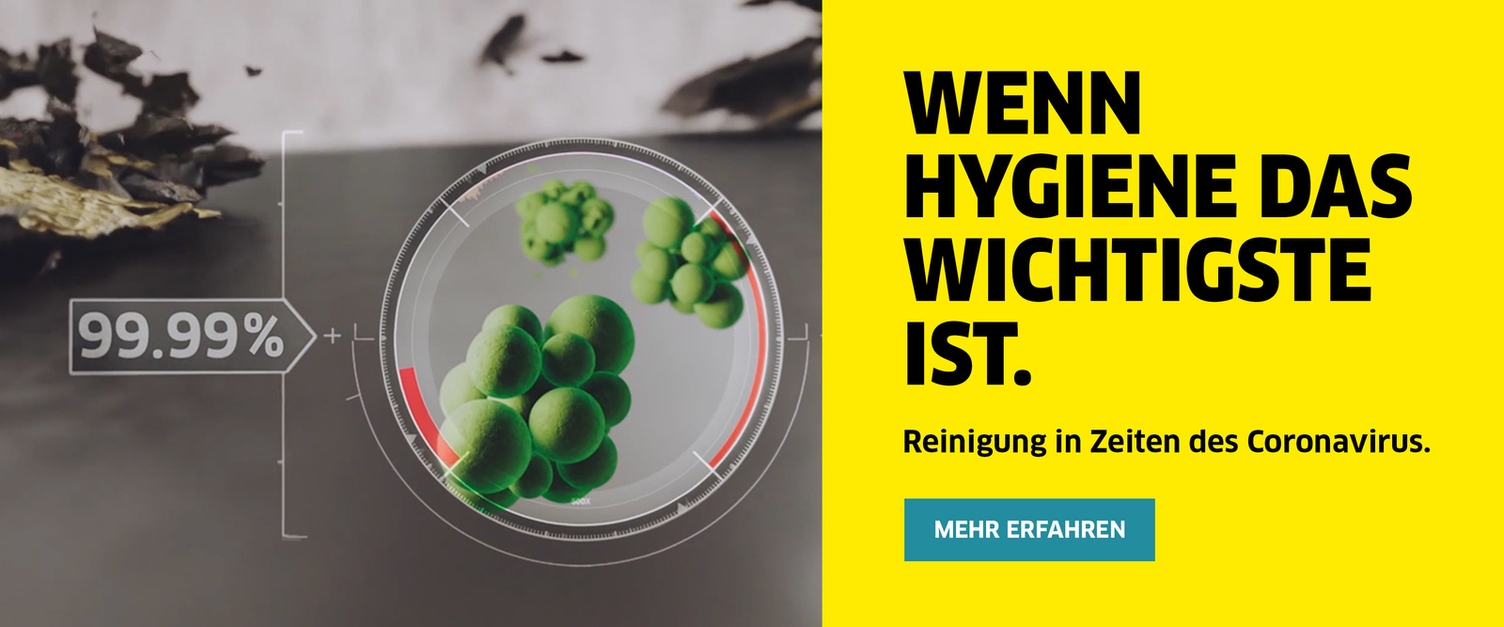 Wenn Hygiene das Wichtigste ist