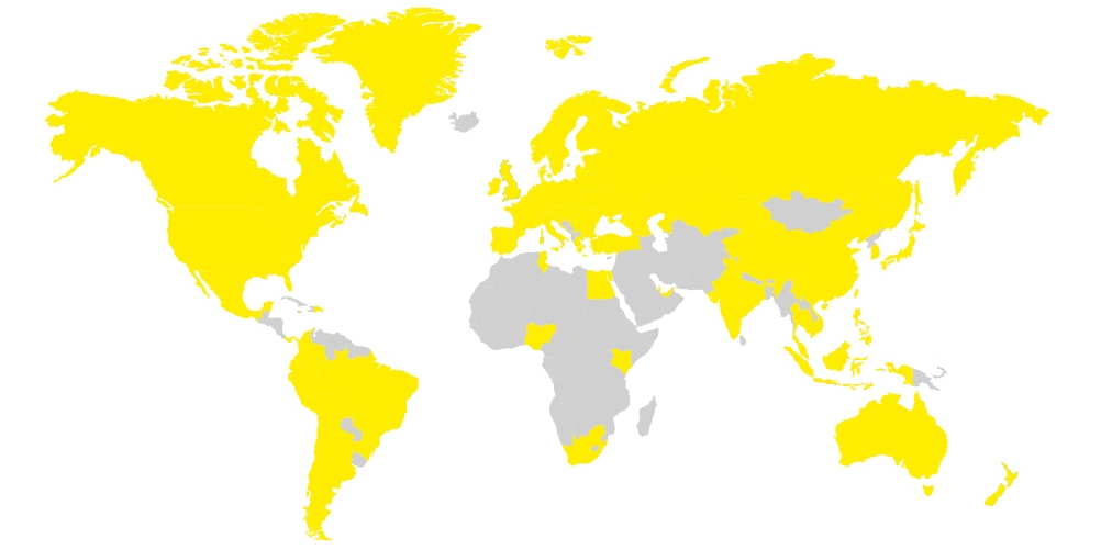 Des usines certifiées dans le monde entier Des usines certifiées dans le monde entier