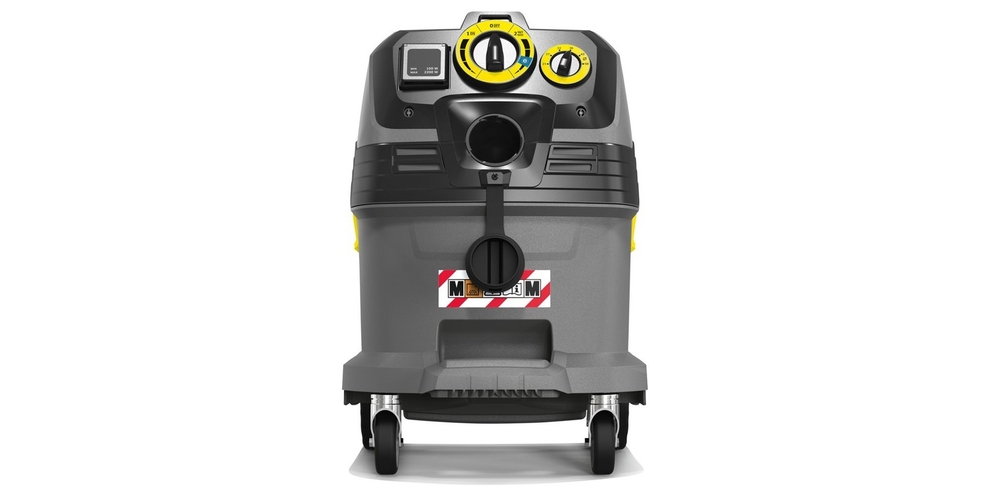 Vue intégrale aspirateur eau et poussières Triggered Air Cleaning Technology