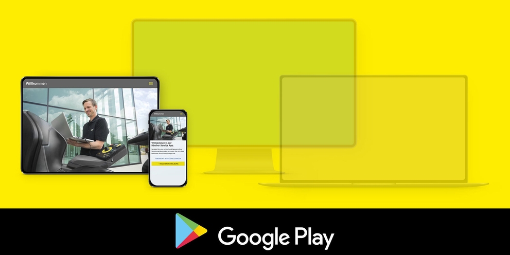 Kärcher Service App im Play Store