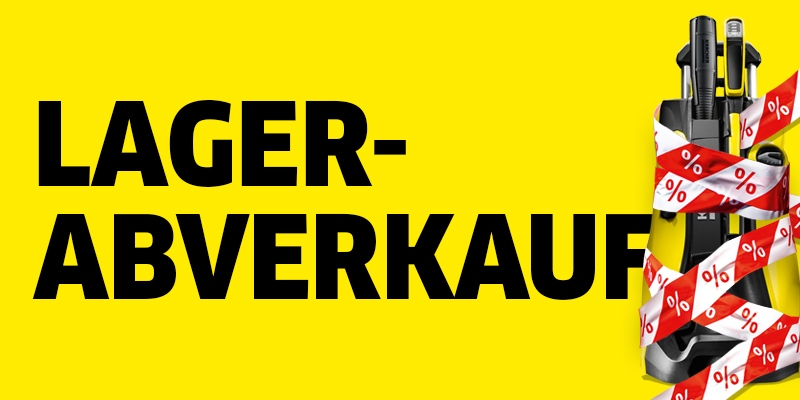 LAGERABVERKAUF LAGERABVERKAUF