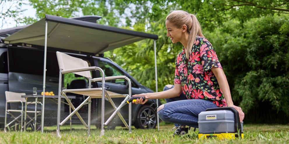 Nettoyer le matériel de camping Les accessoires et équipements de camping doivent être nettoyés régulièrement