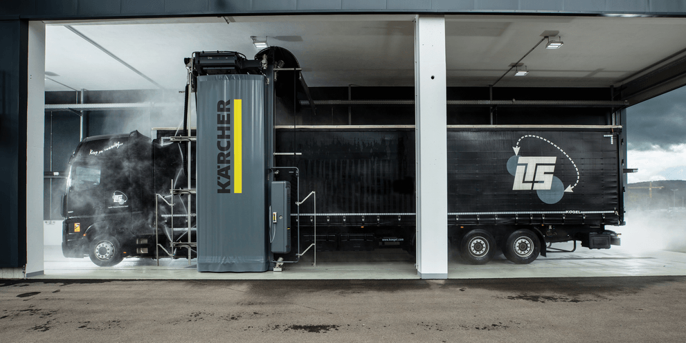 Stations de lavage pour camions