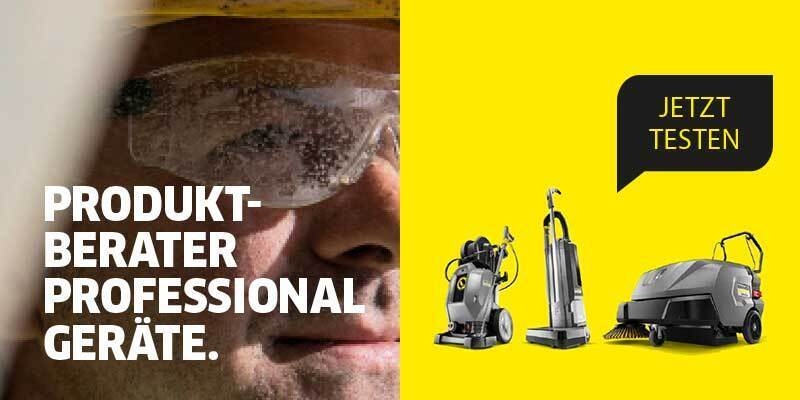 Produktberater für Kärcher Professional Geräte