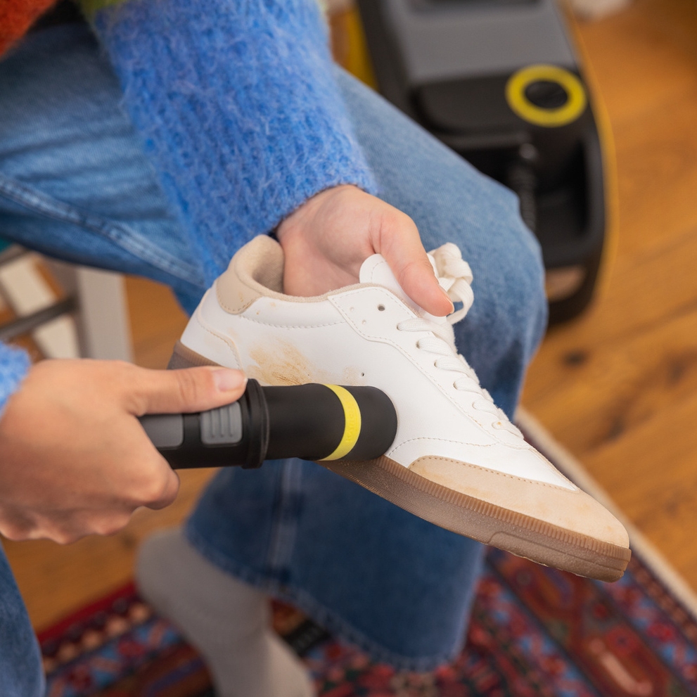Kärcher Shoe!Cleaner Le Shoe!Cleaner est l'accessoire parfait pour nettoyer les chaussures de sport