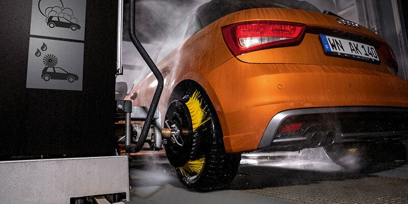 Laveur de roues à disques de l'installation de lavage CW 1 Klean!Fit de Kärcher