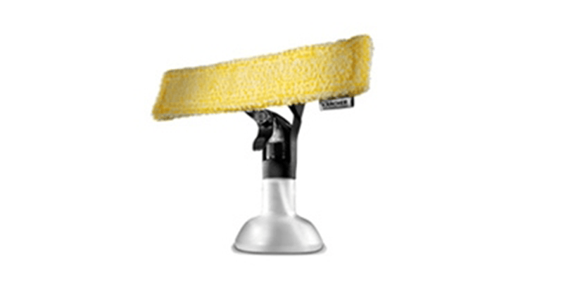 Le vaporisateur facilite le nettoyage de toutes les surfaces lisses.
