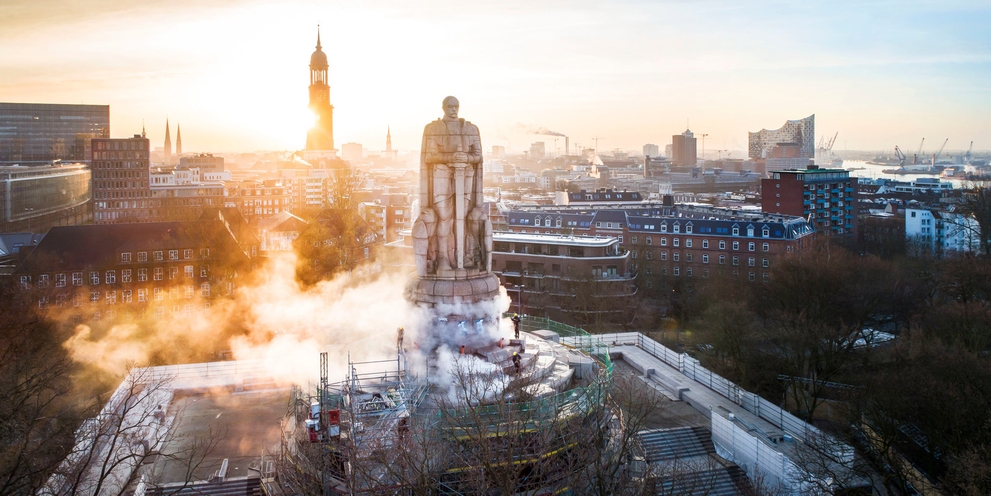 Bismarck Denkmal – Hamburg, Deutschland Bismarck Denkmal – Hamburg, Deutschland