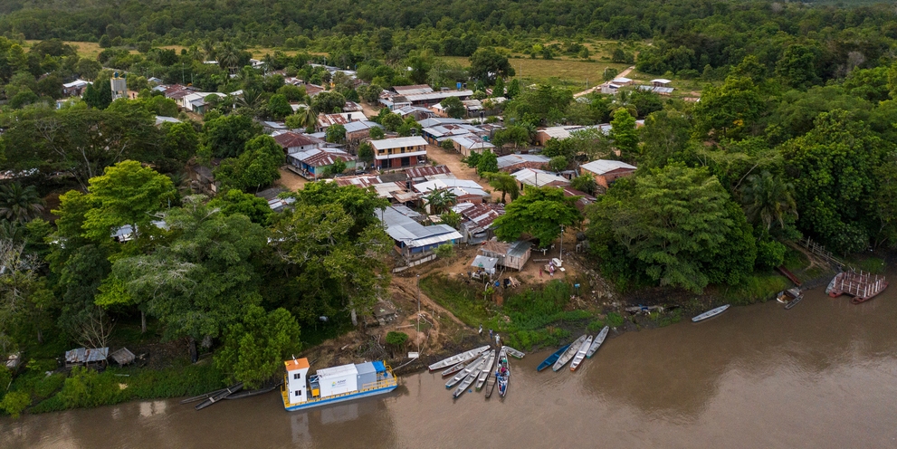 En visite dans le village de l'espoir En visite dans le village de l'espoir