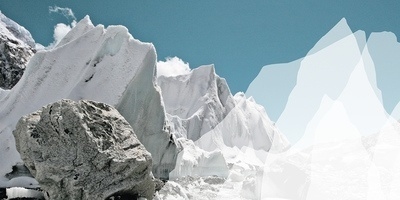 Ein Hochdruckreiniger als Eisbohrer