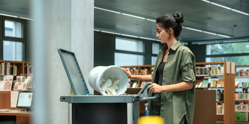 Chariot de nettoyage Kärcher FlexoMate pour les communes & les services publics