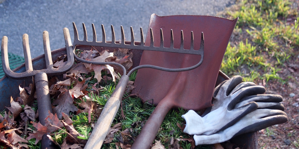 Éliminer la rouille sur les outils de jardinage Conseil de Kärcher: Éliminer la rouille sur les outils de jardinage