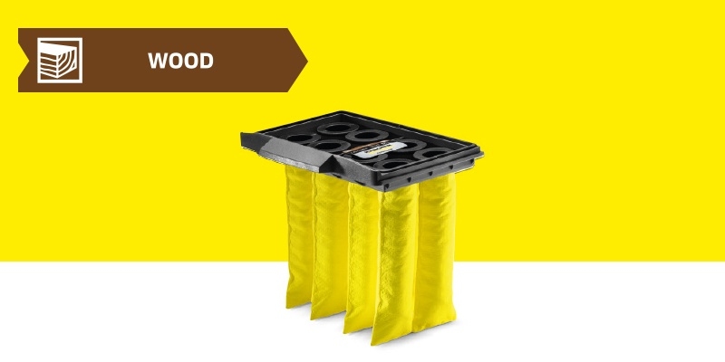 Filtre à bougie Wood pour aspirateur monomoteur Tact de Kärcher