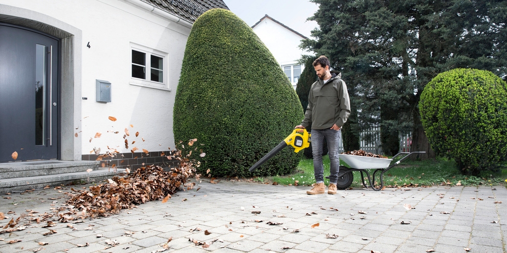 Retirer les feuilles mortes Conseils de Kärcher: Retirer les feuilles mortes