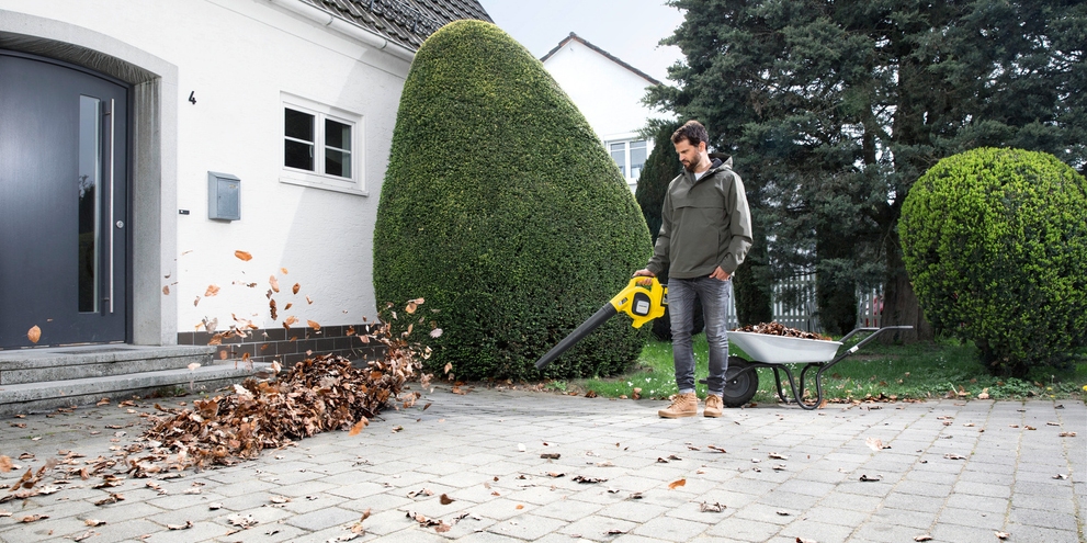 Retirer les feuilles mortes Conseils de Kärcher: Retirer les feuilles mortes