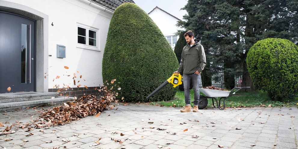 Retirer les feuilles mortes Conseils de Kärcher: Retirer les feuilles mortes