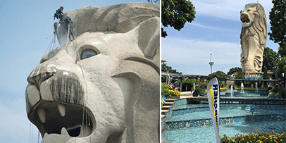 Merlion-Statue – Singapur