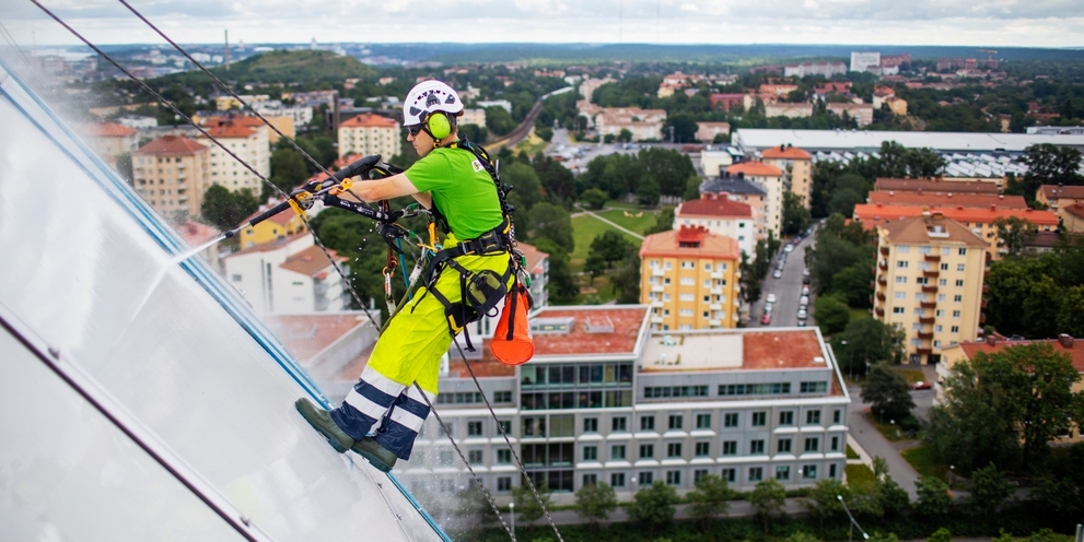 Das Projekt wurde in Zusammenarbeit mit Klätterservice AB umgesetzt.
