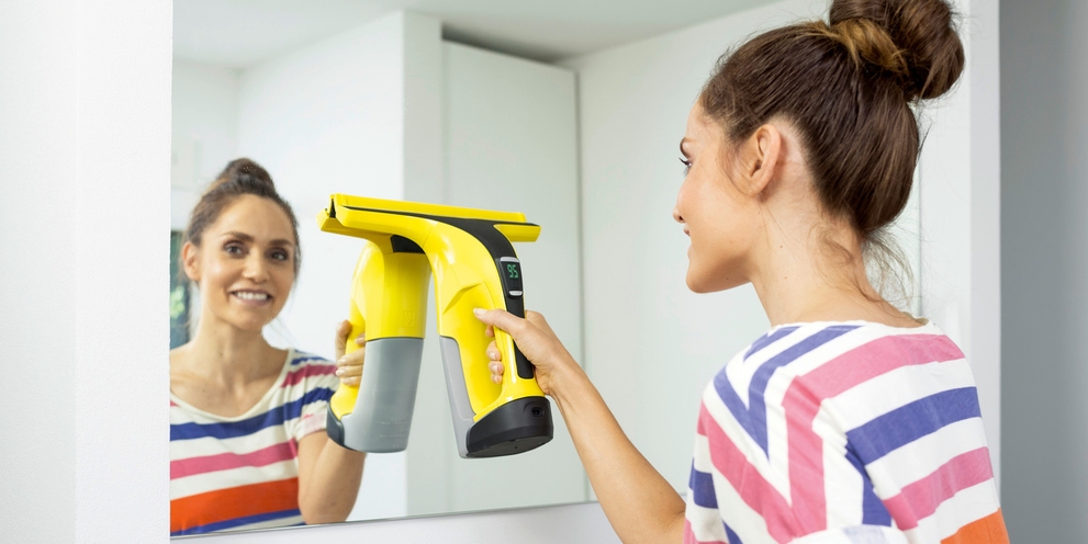 Nettoyage des miroirs Nettoyage des miroirs avec les conseils Kärcher
