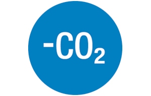 Production réduite de CO₂