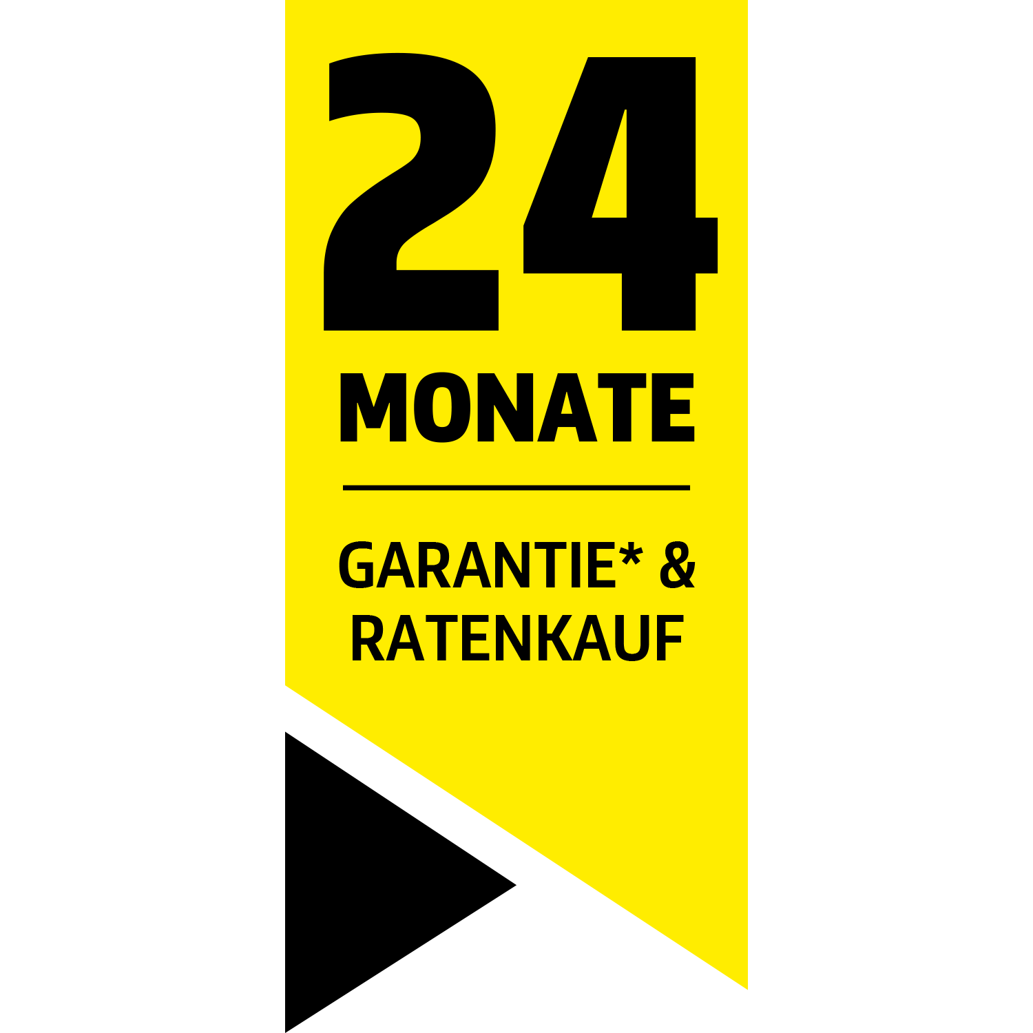 24 Monate Garantie