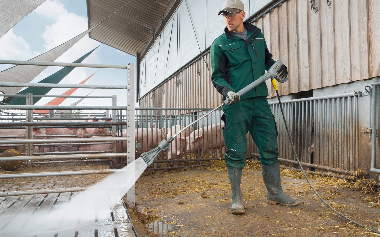 eco!Booster im Einsatz im Schweinestall eco!Booster im Einsatz im Schweinestall