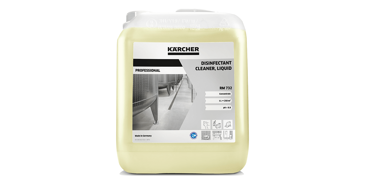 Kärcher: Desinfektionsmittel RM 732