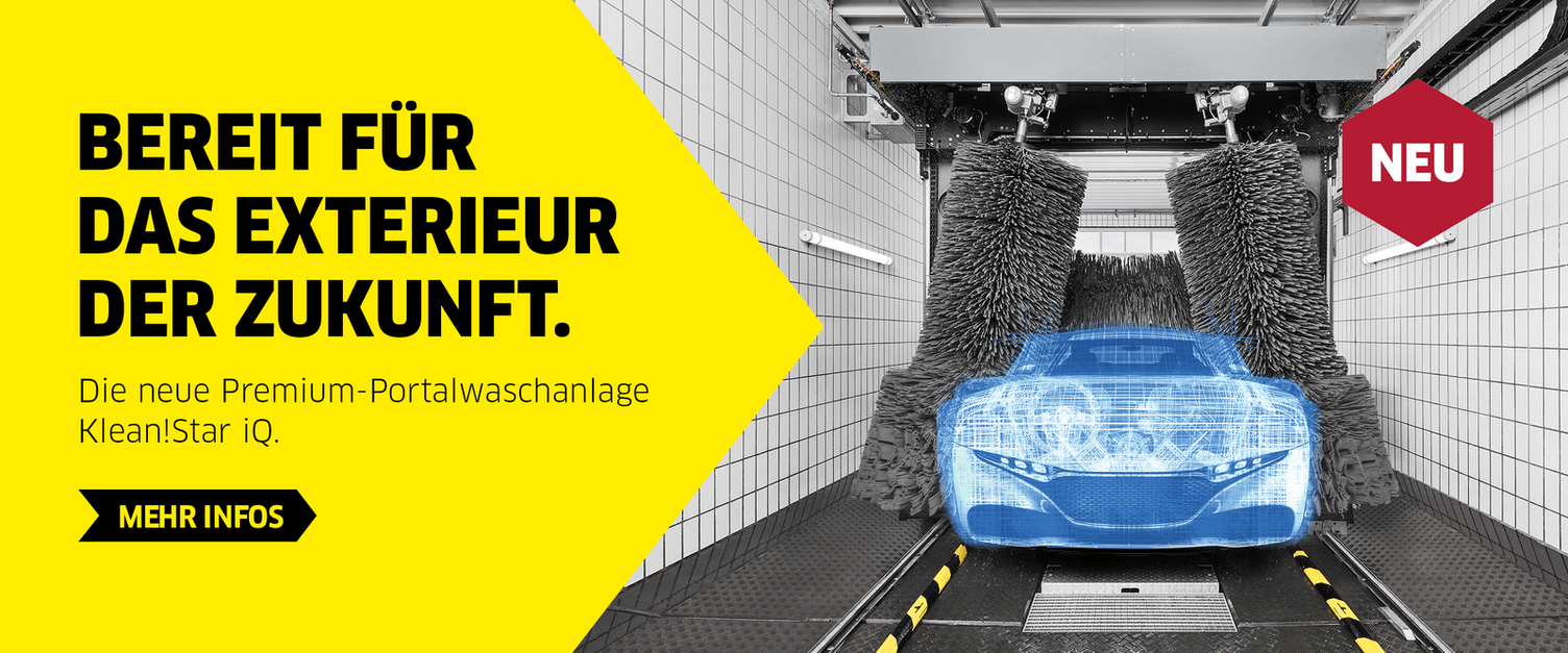 Die neue Portalwaschanlage Klean!Star iQ