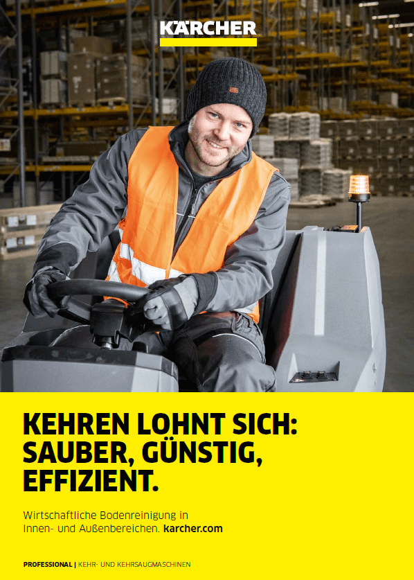Handgeführte Kehrsaugmaschine