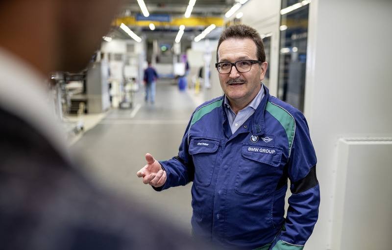 Alfred Weber, Meister Zentralwerkstatt im BMW Group Werk München