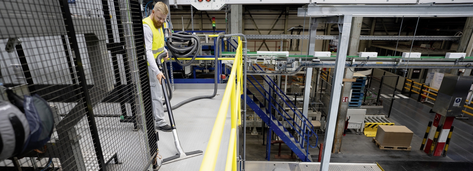 Flächenreinigung bei Nestlé
