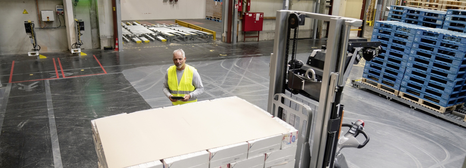 Christian Bäckerbauer, Leiter der Logistik am Nestlé-Standort Biessenhofen