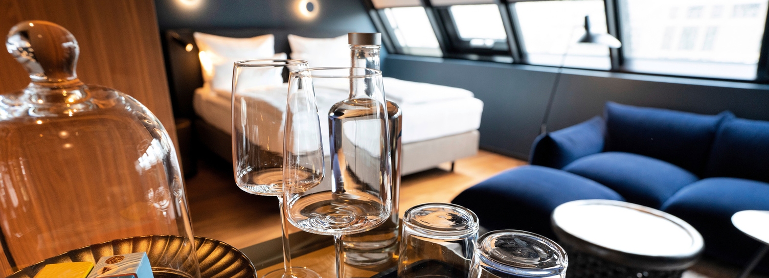 Minibar im Hotelzimmer