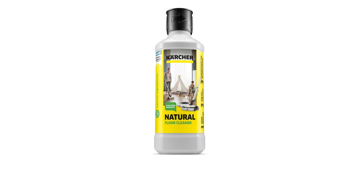 Natural floor cleaner