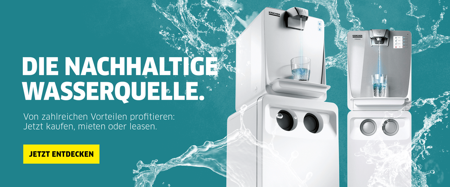 Wasserspender - die nachhaltige Wasserquelle.