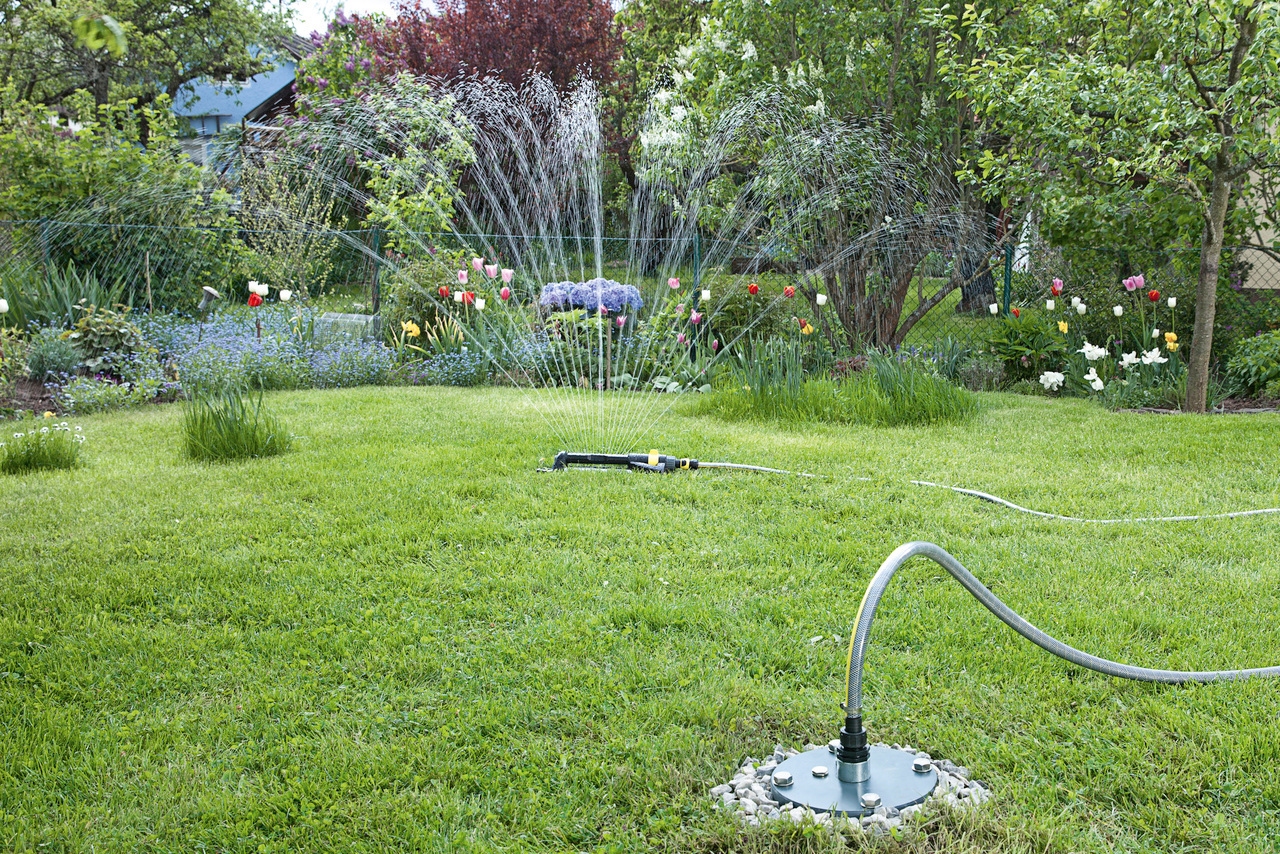 Wasserquelle der Sprinkleranlage