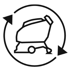 Symbol Kunststoffgranulat