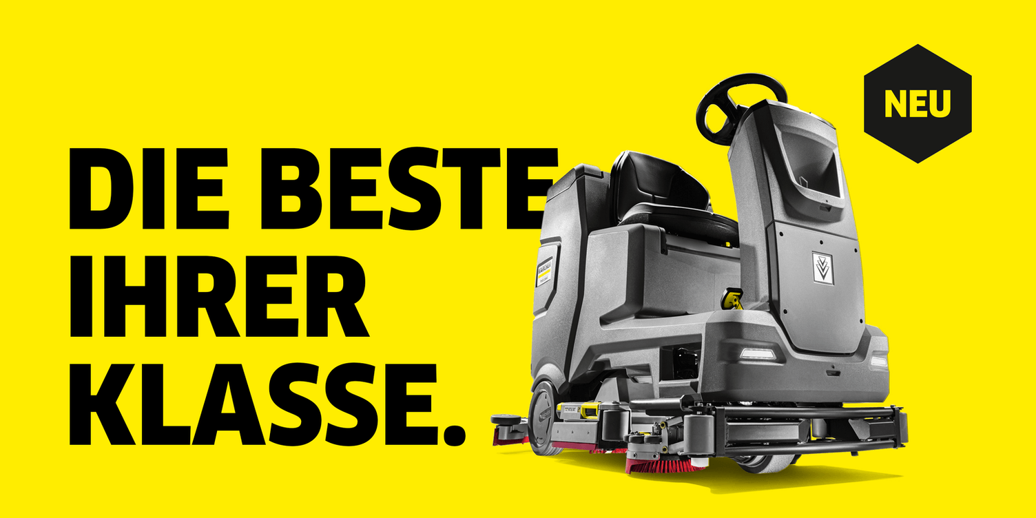 Aufsitz-Scheuersaugmaschinen mit extremer Wendigkeit.