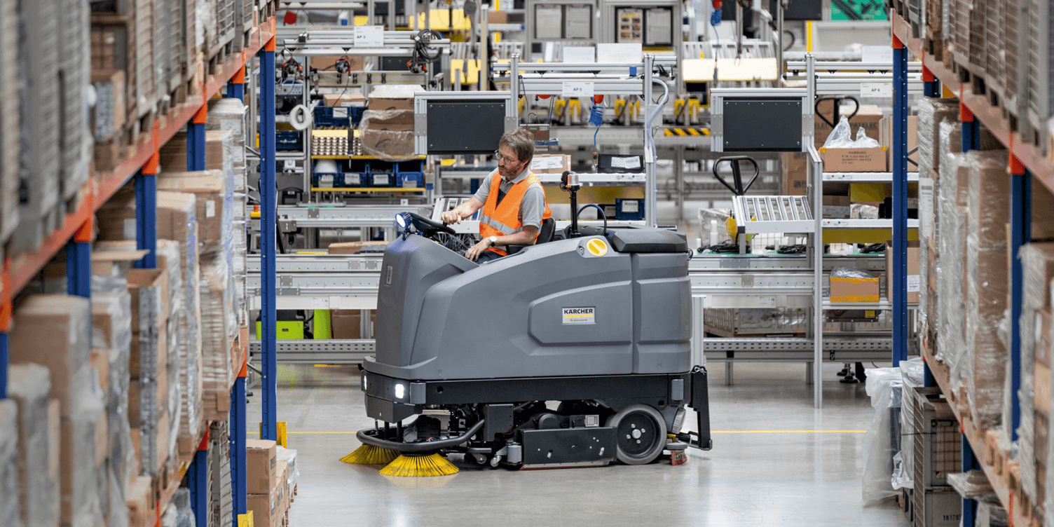 Kärcher kompakte Akku-Scheuersaugmaschine BR 30/1 C Bp Pack