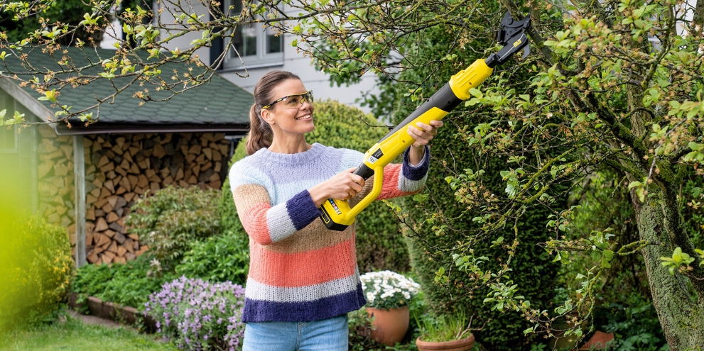 Baum schneiden Kärcher Tipps: Baum schneiden