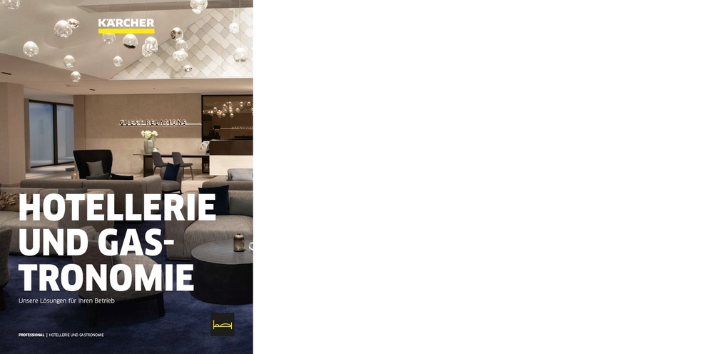 Broschüre Hotellerie & Gastronomie