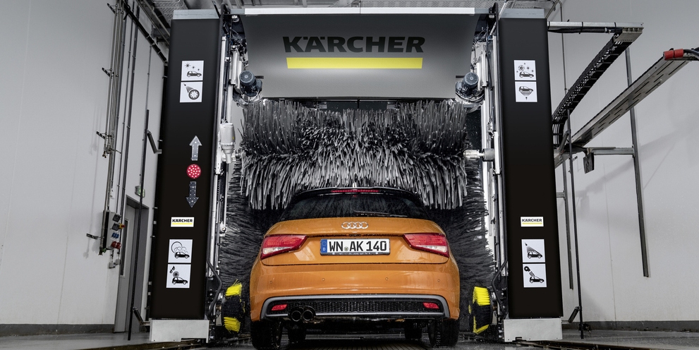 Die Portalwaschanlage CW 1 Klean!Fit von Kärcher