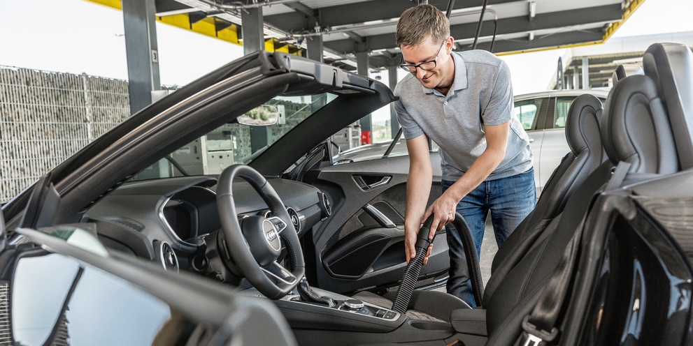 Auto saugen