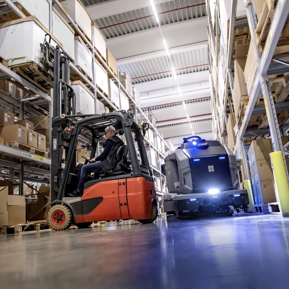 autonomes Scheuersaugen von Kärcher